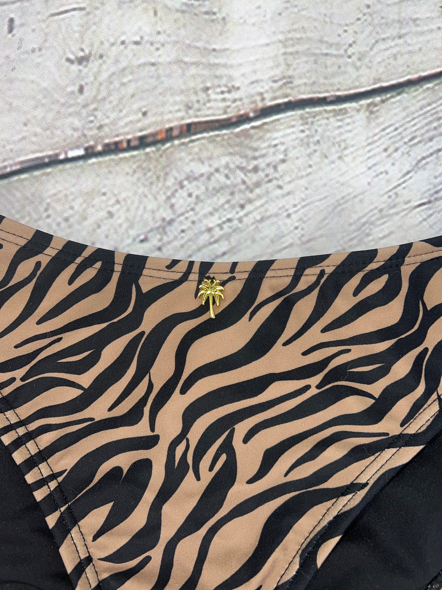 Ibiza Luxe Classic Bikini Bottoms in Zebra (6777214926957)
