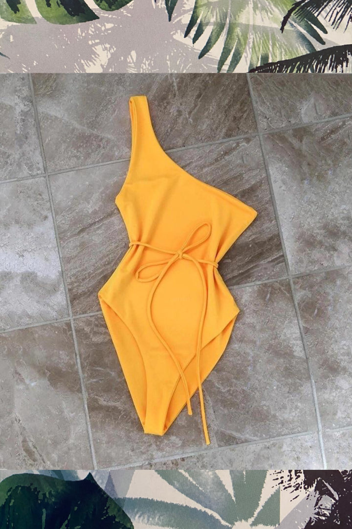 ‘ Trinidad ‘ yellow One Piece (1496201429101)