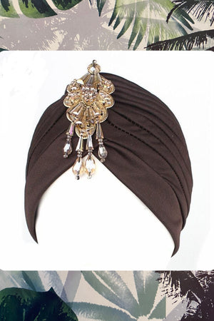 ‘Merin’ embellished black turban (1471984992365)