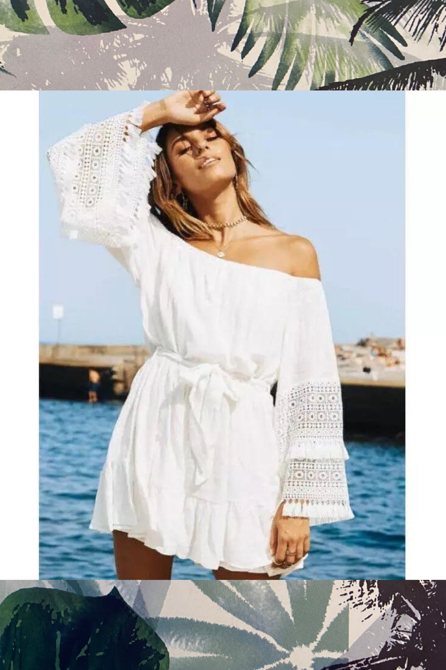‘Vanessa’ beach dress (4695612358765)