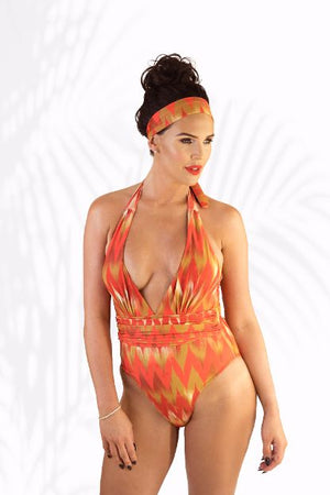 'Diva' One Piece by Danielle Lloyd ( SIZE UK16-20 PRE ORDER) - Bikini Genie (117530198036)