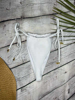 Ibiza Luxe Thong Bikini in White (6777316245613)