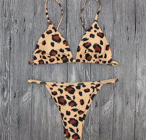 'Eva ' Leopard Print  Bikini - Bikini Genie (151253057556)