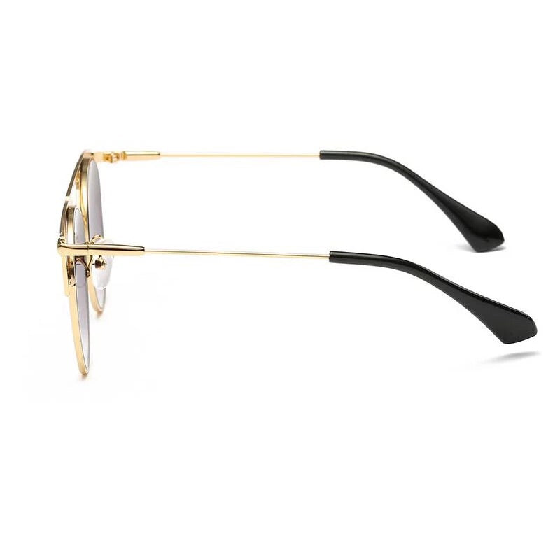 ‘Ariana’ Black and gold Sunglasses - Bikini Genie (1504820461677)