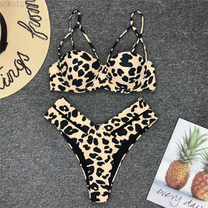 ‘ Kendall ‘ leopard bikini - Bikini Genie (3830823682157)