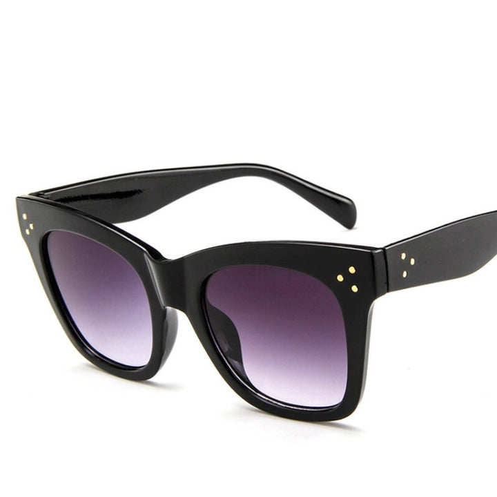 ‘Milan’ Black Sunglasses - Bikini Genie (1507486400621)