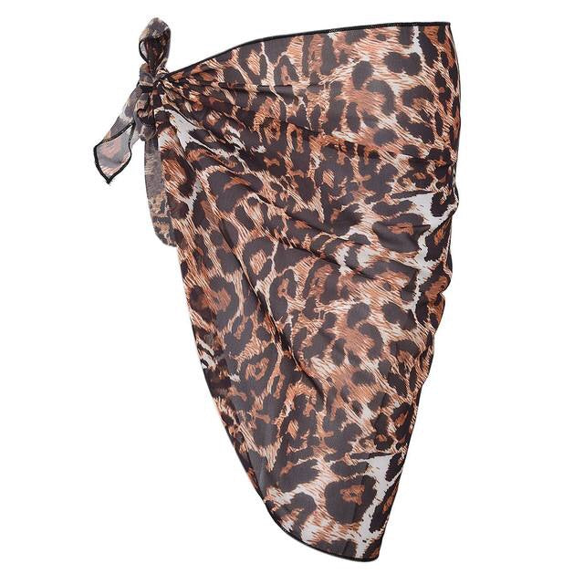 ‘Jade’ leopard print wrap - Bikini Genie (151291592724)