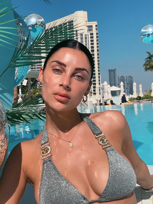 ‘Aaliyah’ silver glitter bikini (4756753645677)