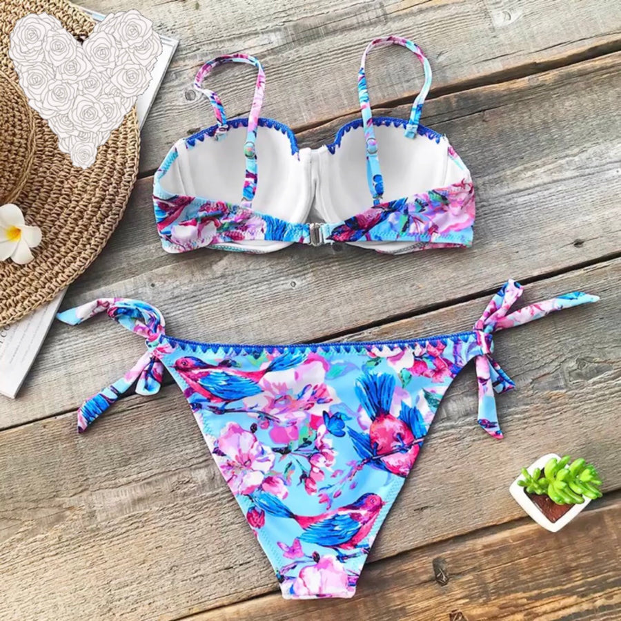 ‘Emma’ Floral Bikini - Bikini Genie (1498858979437)