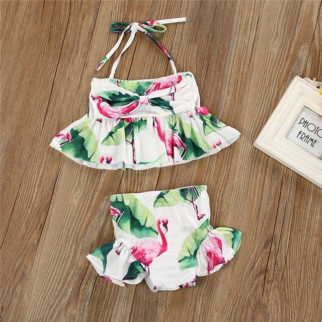 ‘Beach Baby’ Flamingo Bikini - Bikini Genie (150941892628)