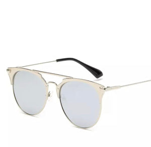 ‘Ariana’ Silver Sunglasses - Bikini Genie (1504820822125)