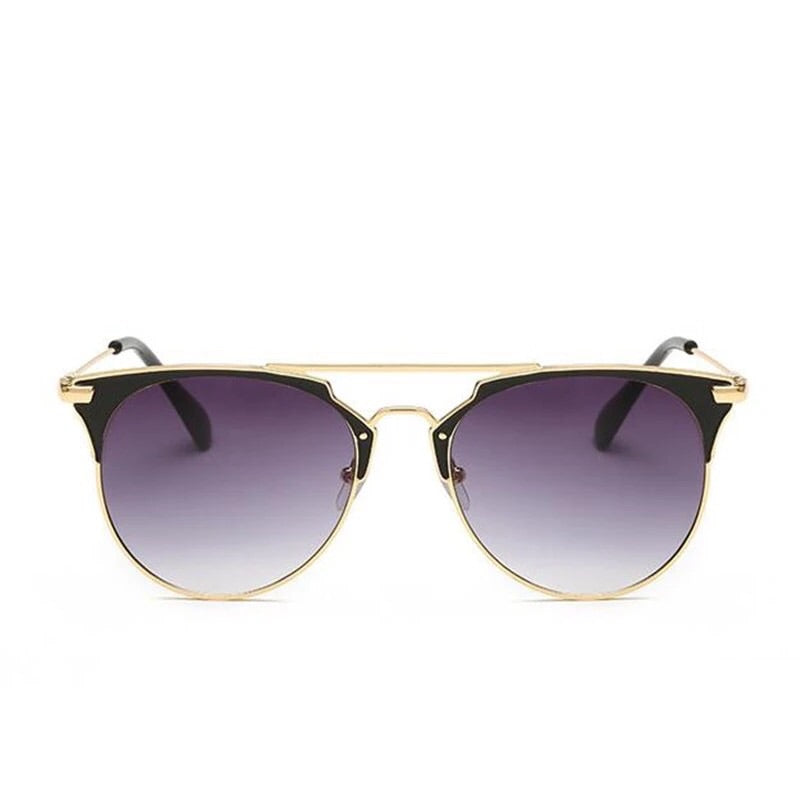 ‘Ariana’ Black and gold Sunglasses - Bikini Genie (1504820461677)