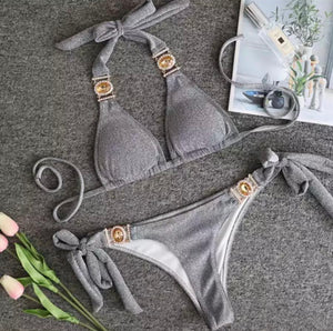 ‘Aaliyah’ silver glitter bikini (4756753645677)