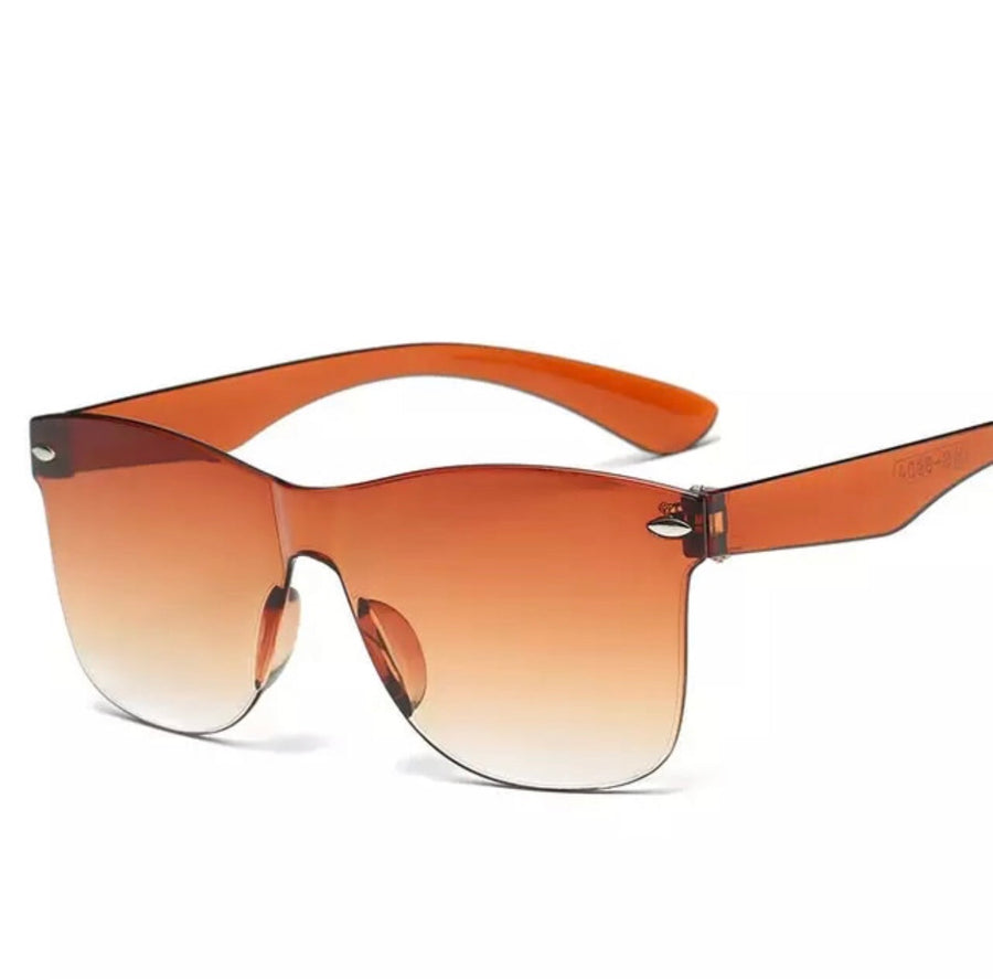 ‘Sienna’ orange ombré sunglasses - Bikini Genie (1480196358253)